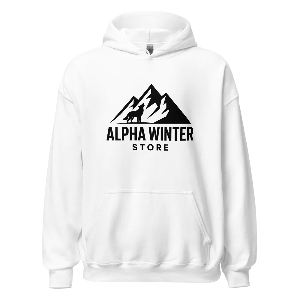 Unisex Heavy Blend Hoodie | Alpha Winter Store Logo | Black Friday