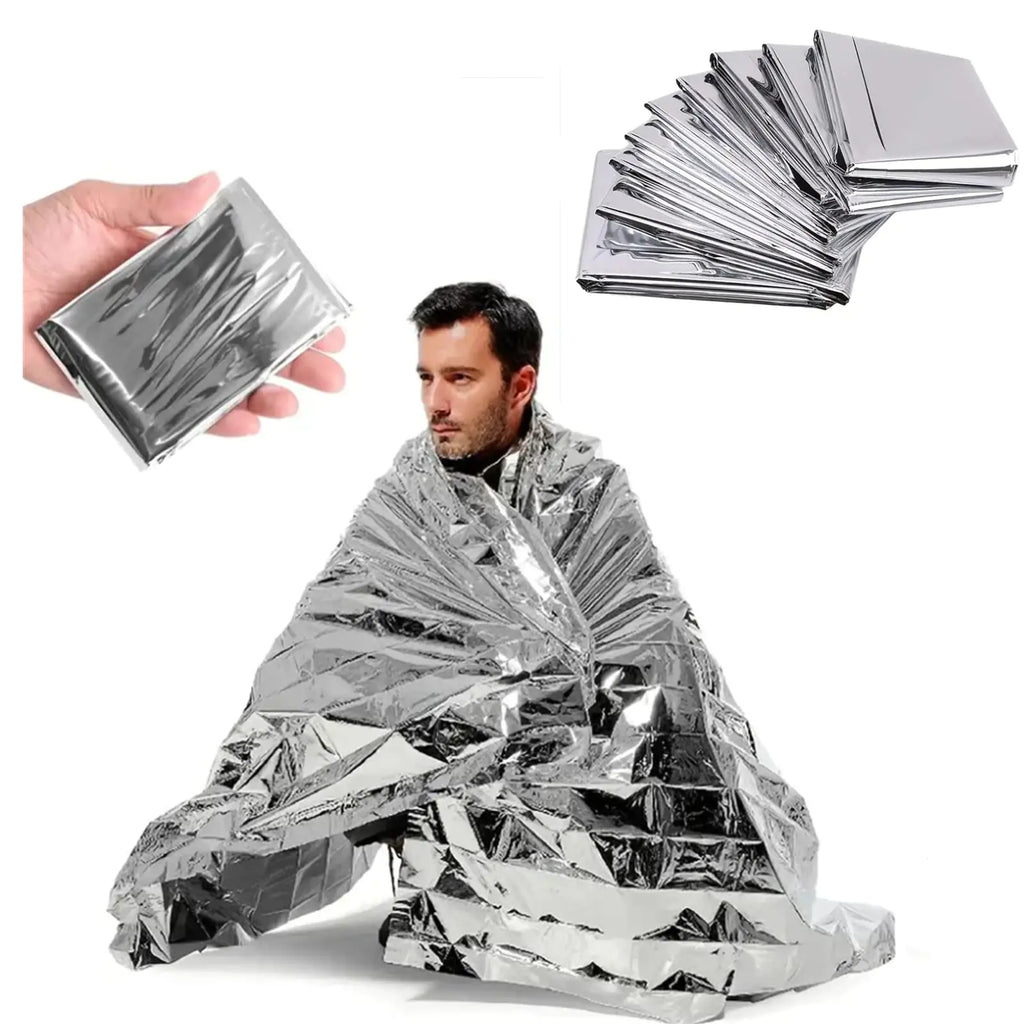 Emergency Mylar Thermal Blanket - Waterproof Space Blanket