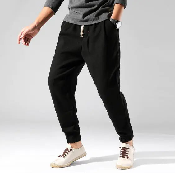 Winter Casual Fleece Pants for Men