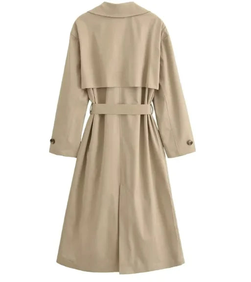 Women's Long Coat - Elegant Winter Overcoat