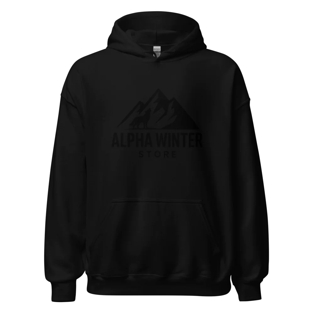 Unisex Heavy Blend Hoodie | Alpha Winter Store Logo | Black Friday