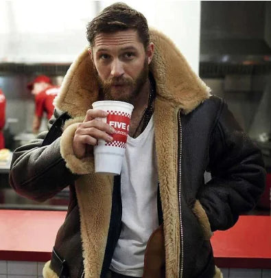 Men's Faux Fur Lined Jacket - Mid-Length Winter Coat | New