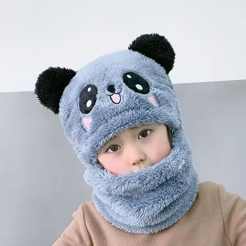 Boys' Winter Hat and Scarf Set - Warm Knit Accessories