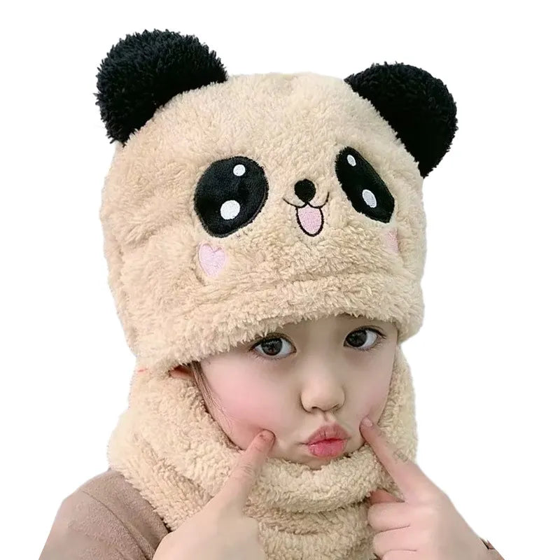 Boys' Winter Hat and Scarf Set - Warm Knit Accessories