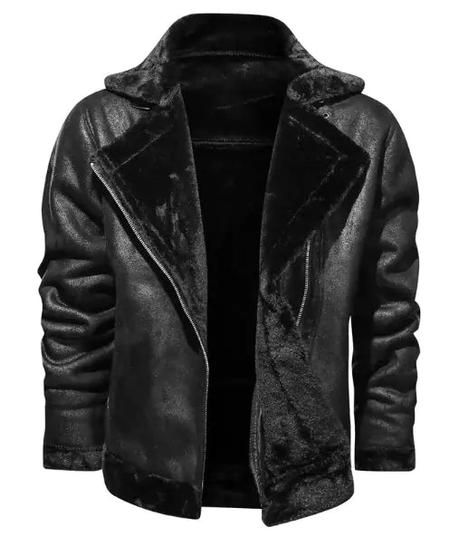 Men's Thickened Fur Coat - Luxury Faux Fur Winter Jacket |