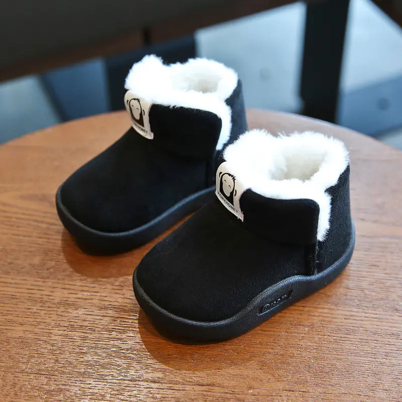 Warm Plush Winter Boots for Infants and Toddlers