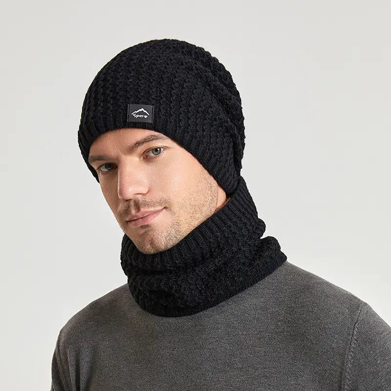 Winter Beanie and Scarf Set for Men and Women (One Set) | Popular