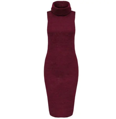 High Lead Knitting Dress for Autumn and Winter