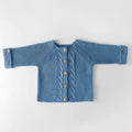 Knitted Baby Coat - Infant Winter Cardigan