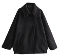 Women's Double-Breasted Wool Coat | Black Friday