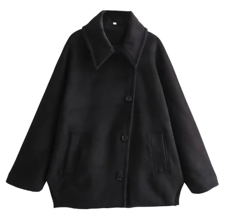 Women's Double-Breasted Wool Coat | Black Friday