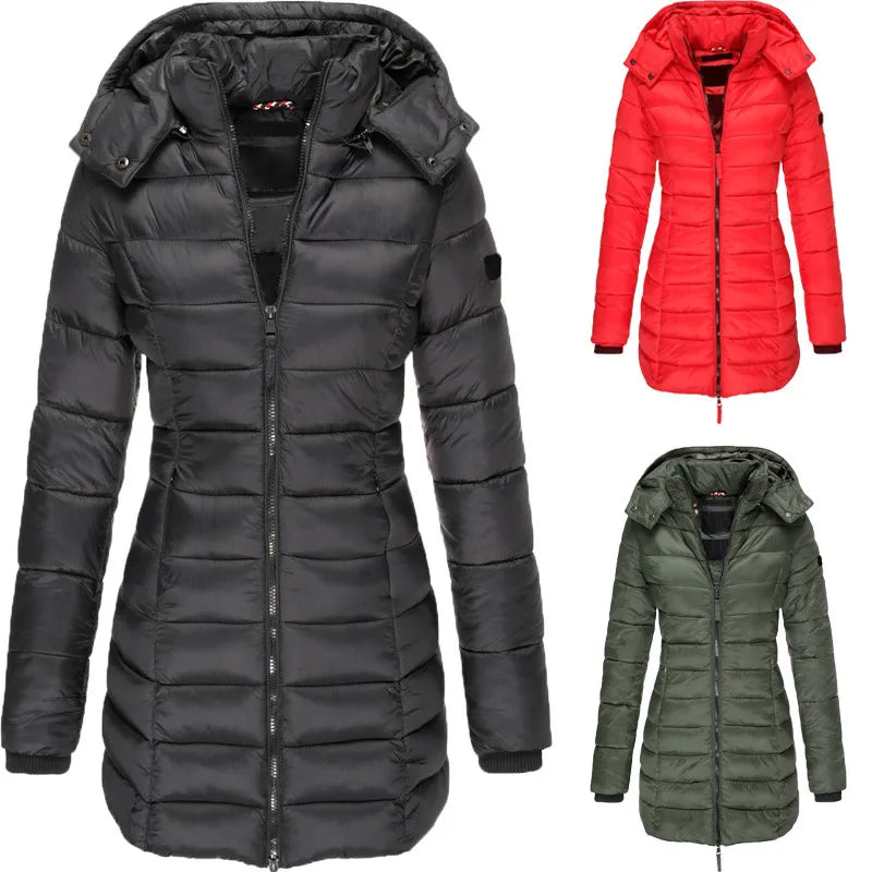 Women's Warm Winter Coat - Insulated Jacket
