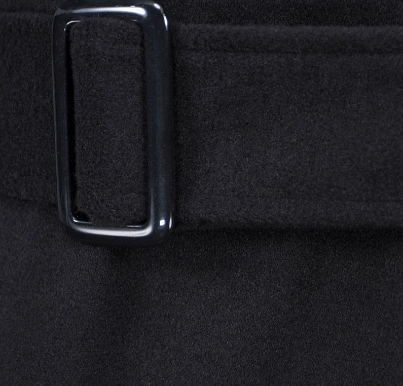 Manteau Laine Femme - Trench Double Boutonnage