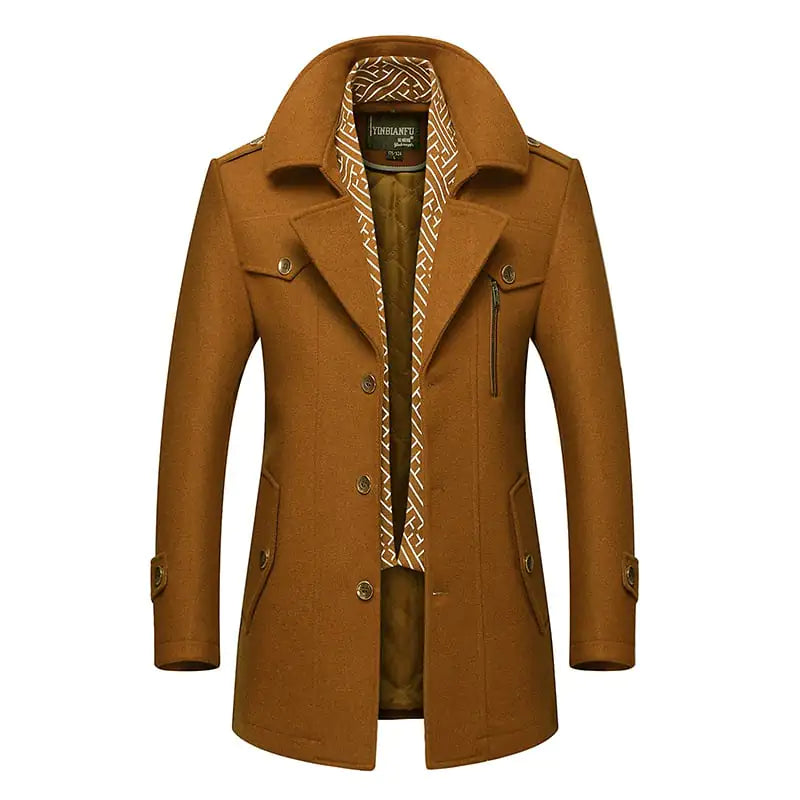 Padded Cotton Coat and Wool Coat Combo