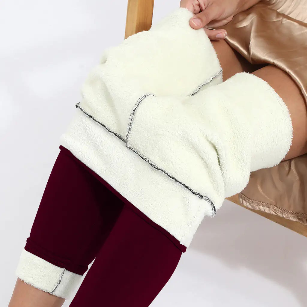 Winter Leggings Warm Thick High Stretch Lamb Cashmere Leggins Skinny Fitness Woman Pants | New