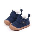 Baby Winter Boots - Soft Sole Non-Slip Toddler Shoes (Blue, 18-21 months)